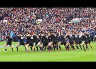  Haka New Zealand All Blacks Vs Scotland 11 November 2012 European Tour