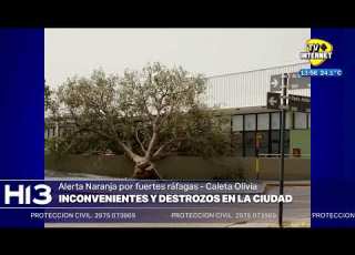 Alerta Naranja Fuertes Ráfagas Provocaron Destrozos E Inconvenientes En Caleta Olivia