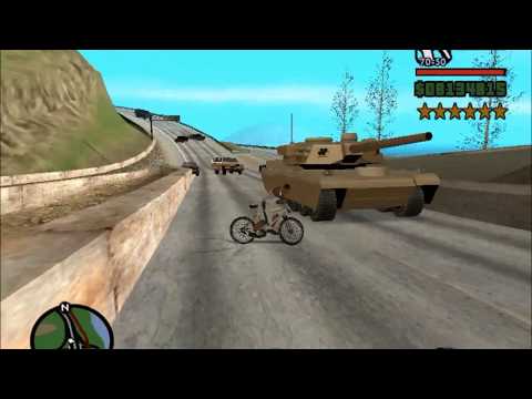 GTA San Andreas Crossing The Whole Map With 6 Stars Wanted Level GTA SA 6 Stars Gameplay GTA San Andreas Crossing The Whole Map With 6 Stars Wanted Level GTA SA 6 Stars Gameplay