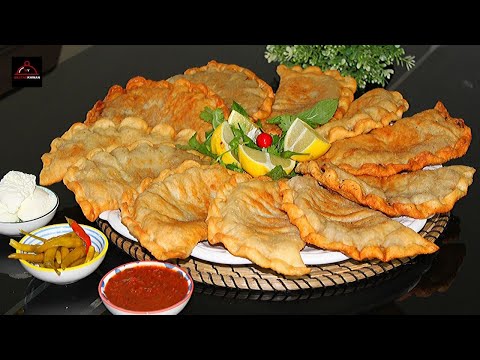 Ramadan Special Recipe Meat Bolani Horazmcha Gumma بولانی گوشت أوزبكستان برای ماه مبارک رمضان
