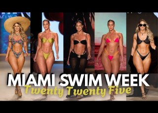 Walking In Miami Swim Week 2025 MARISSA DUBOIS RUNWAY WALK 4K