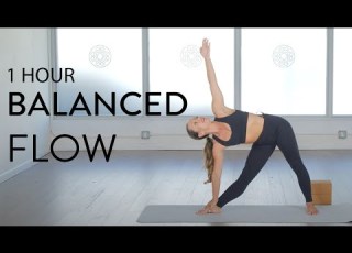  One Hour Yoga Class Balanced Harmonious Flow With Kino