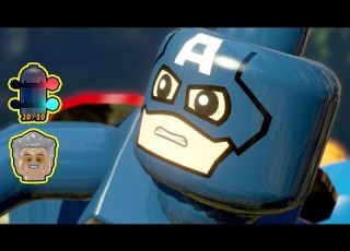 LEGO MARVEL Super Heroes 100 Walkthrough Rapturous Rise All Minikits Stan Lee In Peril