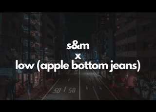 S M X Low Apple Bottom Jeans