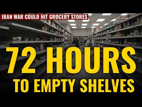 72 HOURS TO EMPTY SHELVES
