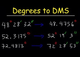  Decimal Degrees To DMS Formula Converting Degrees Minutes And Seconds To Decimal Trigonometry
