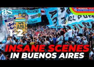  BUENOS AIRES GOES WILD Argentina Fans Explode After Goals Send MESSI And ARGENTINA To The FINAL