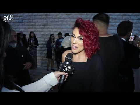 مقابلة مع المخرجة انجي جمال في حفل الموريكس دور