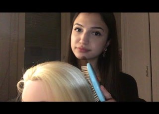  Arkadasin Sinifta Saclarinla Oynuyor Role Play Sakizli Turkce Asmr