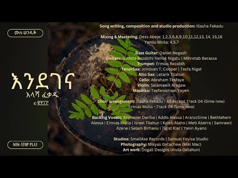 እንደገና Endegena ሙሉ Full ሠንዱቅ Album