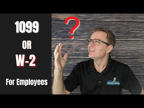 Should I Set Up Employee S As 1099 S Or W 2 S