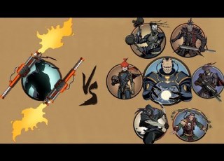  Shadow Fight 2 Flame Clubs Vs TITAN Bodyguards Android Gameplay