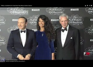 PIRELLI CALENDAR 2014 Gala Dinner Party Milan By Fashion Channel