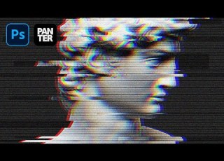 How To Make Glitch Effect In Photoshop VHS Analog Glitch