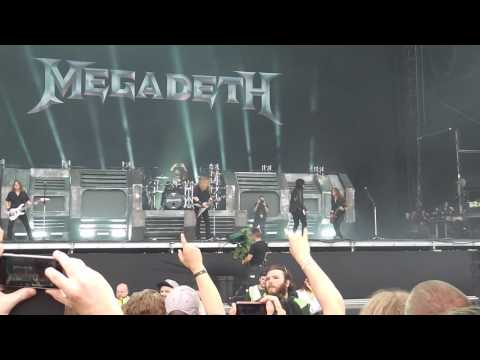Megadeth Anarchy In The U K With Nikki Sixx Guest On Stage Donington June 11 2016 Megadeth Anarchy In The U K With Nikki Sixx Guest On Stage Donington June 11 2016