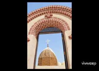 دير القديس والشهيد الأسقف الأنبا بضابا بقرية بهجوره نجع حمادي محافظة قنا مصر