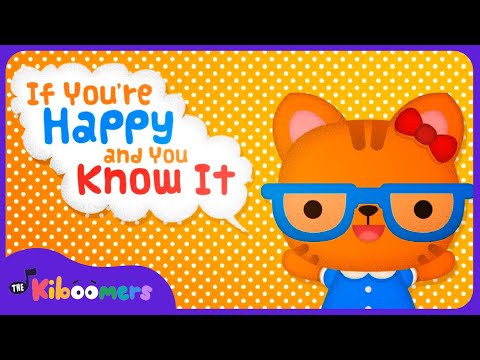 Emotions Song THE KIBOOMERS Preschool Songs If You Re Happy You Know It