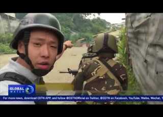  CGTN Goes Inside The War Zone In Marawi