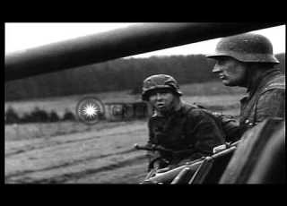 German Ardennes Offensive Scenes During Battle Of The Bulge In World War II HD Stock Footage