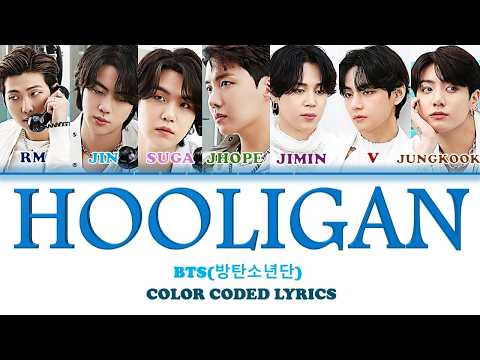 VIETSUB HOOLIGAN BTS Color Coded Lyrics