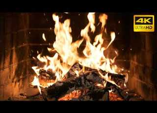  Fireplace Nights No Music With Tranquil Fire Sounds And Evening Warmth For Soulful Evenings