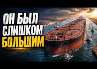  САМЫЙ БОЛЬШОЙ КОРАБЛЬ В ИСТОРИИ он не помещался даже в главные каналы мира