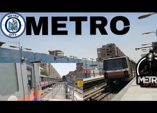محطه مترو المنيب El Monib الخط الثاني اتجاه المنيب شبرا الخيمة مترو القاهرة Metro Cairo