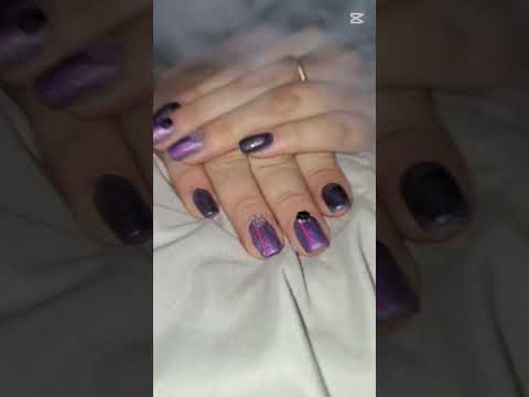 Nails Nailsart Nailart Beginner Nailtech Naildesigns Purple 3Dflowernailart