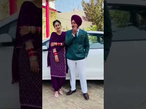 So Beautiful Punjabi Couple Gude Gude Suite Video Shorts Trending Youtube