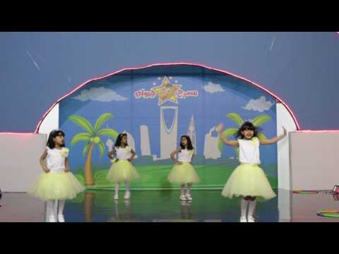 بابا يا نور العيون استعراض فرقة التوليب من حايل في عالم جمولي القصر مول بالرياض بالتنسيق مع شبابكو