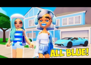  LIVING In An All BLUE BERRY AVENUE WORLD