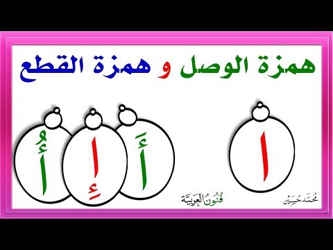 همزة الوصل و همزة القطع شرح مفصل ـ كي تتفوقوا في الإملاء