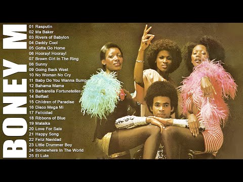 Boney M Greatest Hits Best Songs Full Album Disco 70s 80s Playlist Rasputin Ma Baker T8