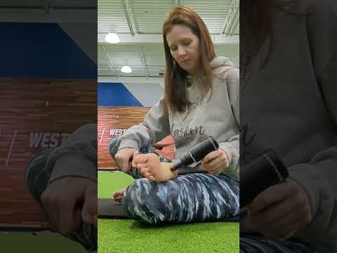 Using A Mini Massage Gun For Foot And Ankle Rehab Using A Mini Massage Gun For Foot And Ankle Rehab