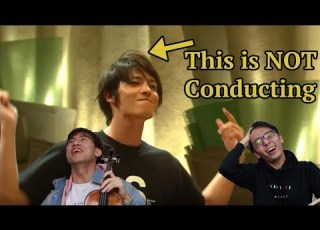 FAKE CONDUCTING Classical Violinists Review Orchestral TV Scene Nodame Cantabile