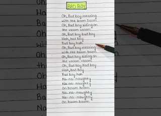  Bad Boy Lyrics Tungevaag Raaban Lyrics Song