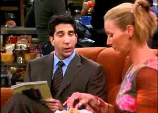 Friends Phoebe And Ross Fight WE WANT THE LAST 6 YEARS BACK