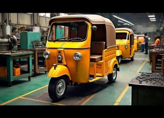 Making Of TUK TUK IN Factory