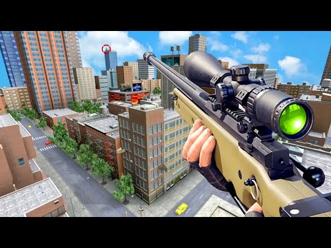 Sniper Shot 3D Offline Gun Shooting Game Android GamePlay