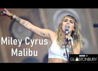  Miley Cyrus Malibu Glastonbury 2019