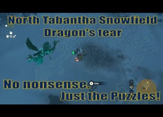 North Tabantha Snowfield Dragon S Tear Guide Zelda TOTK