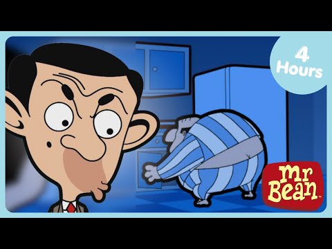 Mr Bean يحصل على زميل جديد في الغرفة تجميع الرسوم المتحركة المضحكة للأطفال WildBrain أطفال