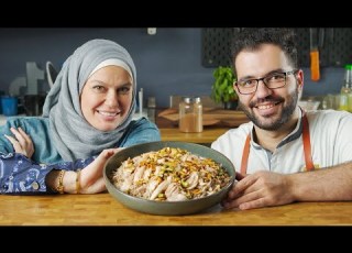  ارز بلحم مع دجاج مع شيف ليلى Rice With Meat And Chicken With Chef Layla
