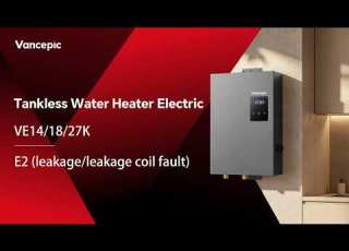  How To Fix E2 Error Code For VE14 18 27K Water Heater