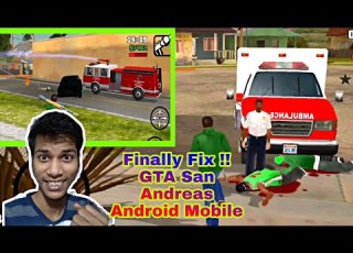 Finally Fire Truck And Ambulance Spawn In GTA San Andreas Android Mobile Bug Fix