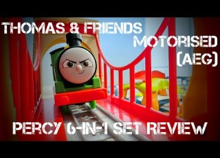  Thomas Friends Motorised Percy 6 In 1 Set AEG Review Fun For A Bargain Price