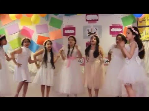 انشودة لغتي العربية في يوم مسابقة اللغة العربية 2016 4 18م