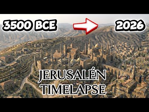 Jerusalén TIMELAPSE Desde 3500 BCE Hasta 2026 La Ciudad Santa En 3 Minutos