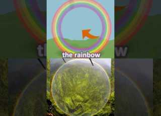  RAINBOWS Have NO END PROOF Explanation From Helicopter View Rainbow