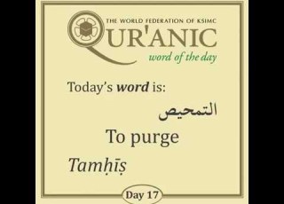  QWOTD Day 17 Tamhis To Purge